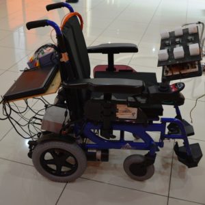Brain Operated Wheelchair Project Developed by CRAE TECH Featured Picture.